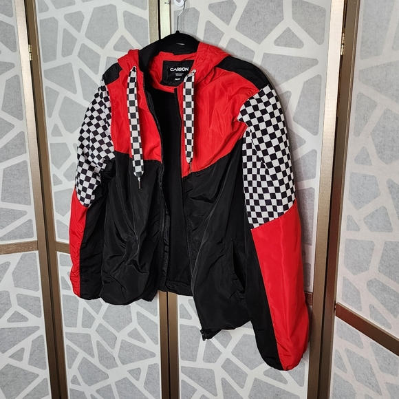 Carbon Zippered Hoodie | Size Large - Picture 3 of 6